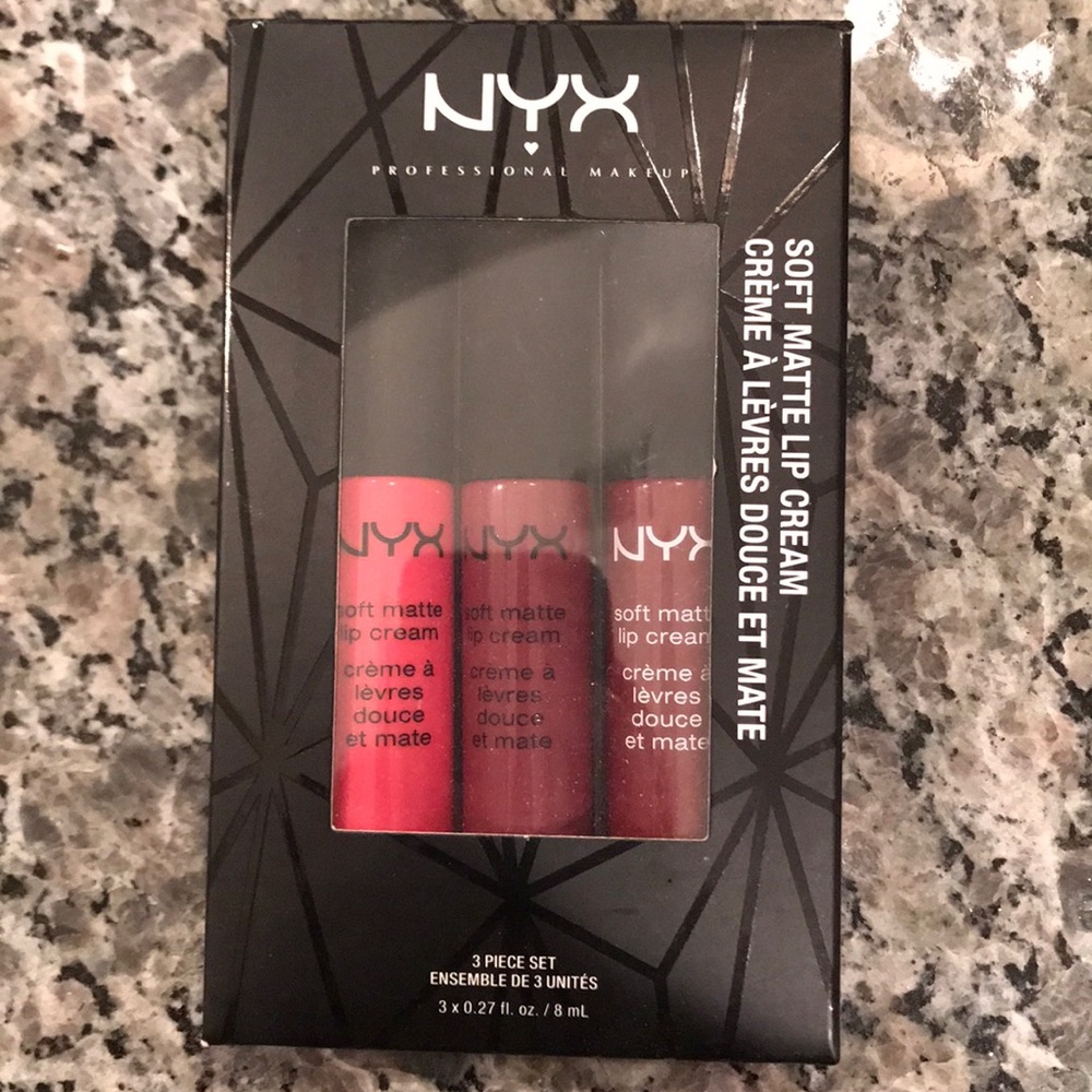 NYX trio soft matte lip creams